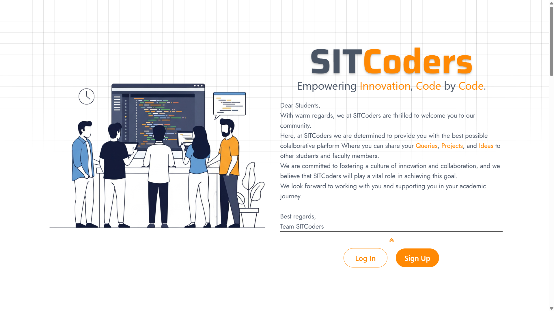 College Community Hub - SITCoders